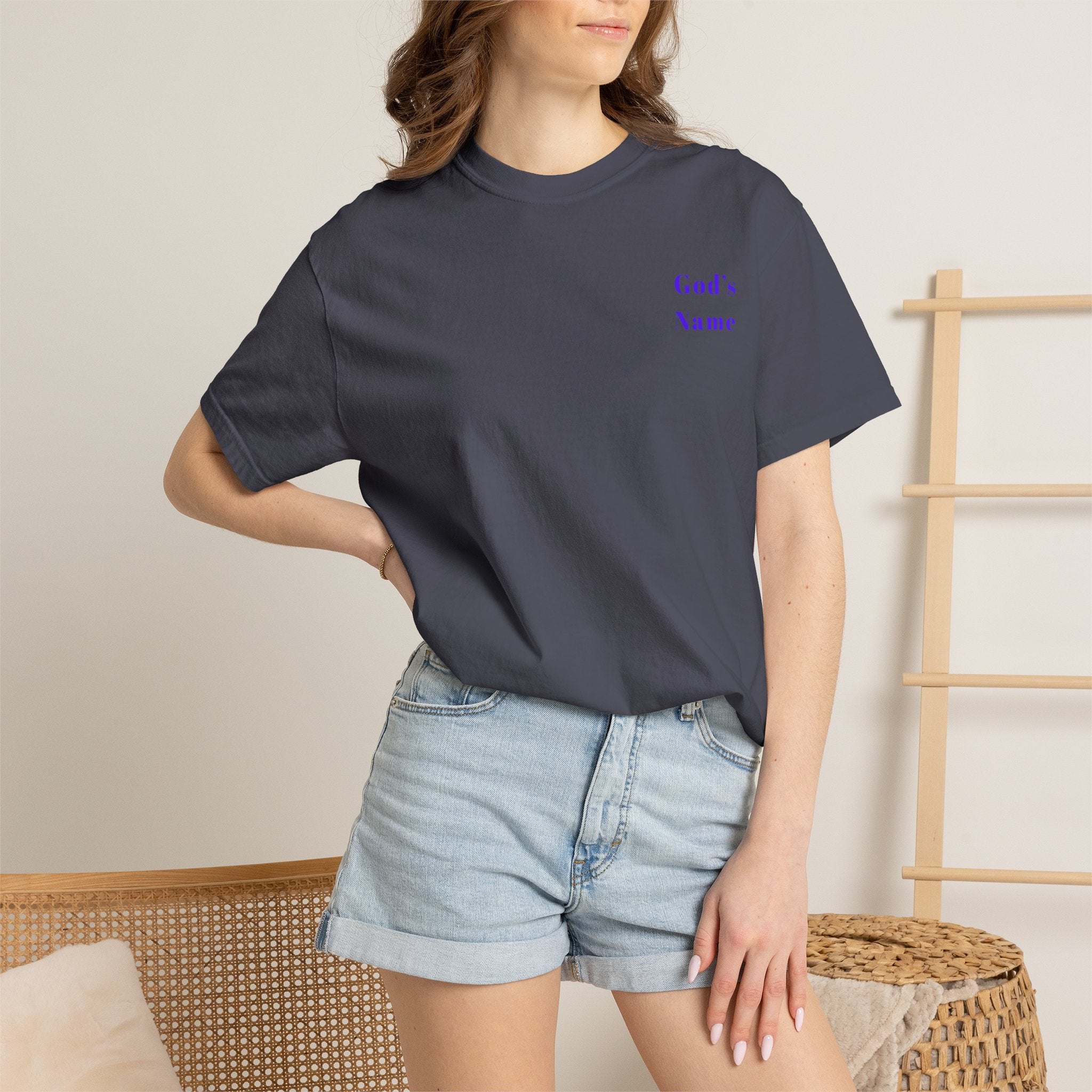 ELOHIM - Garment-Dyed Unisex T-shirt