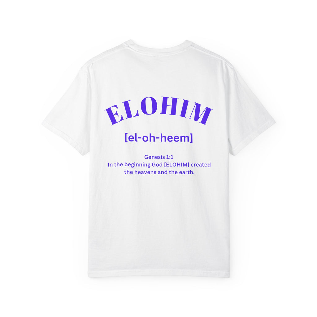 ELOHIM - Garment-Dyed Unisex T-shirt