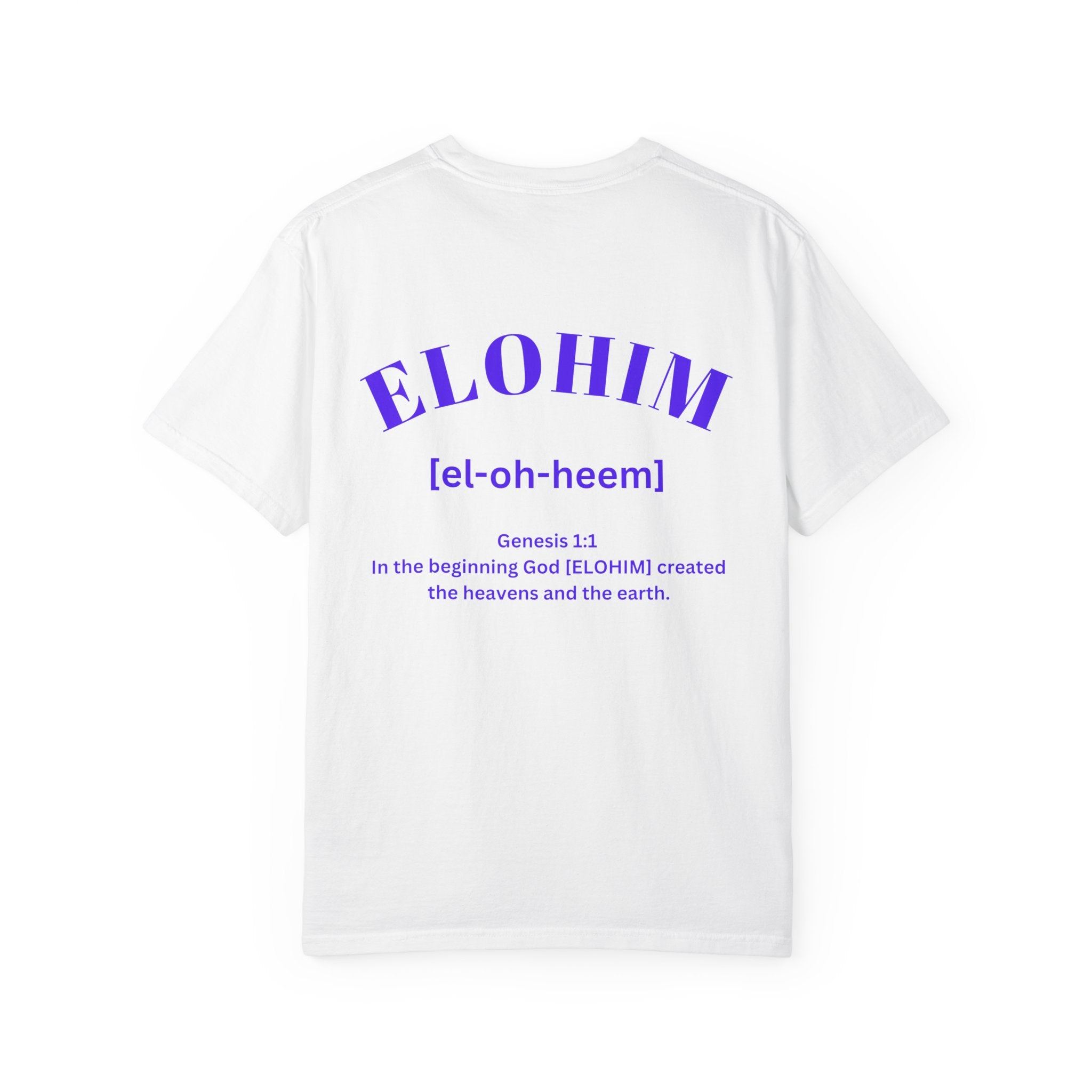 ELOHIM - Garment-Dyed Unisex T-shirt