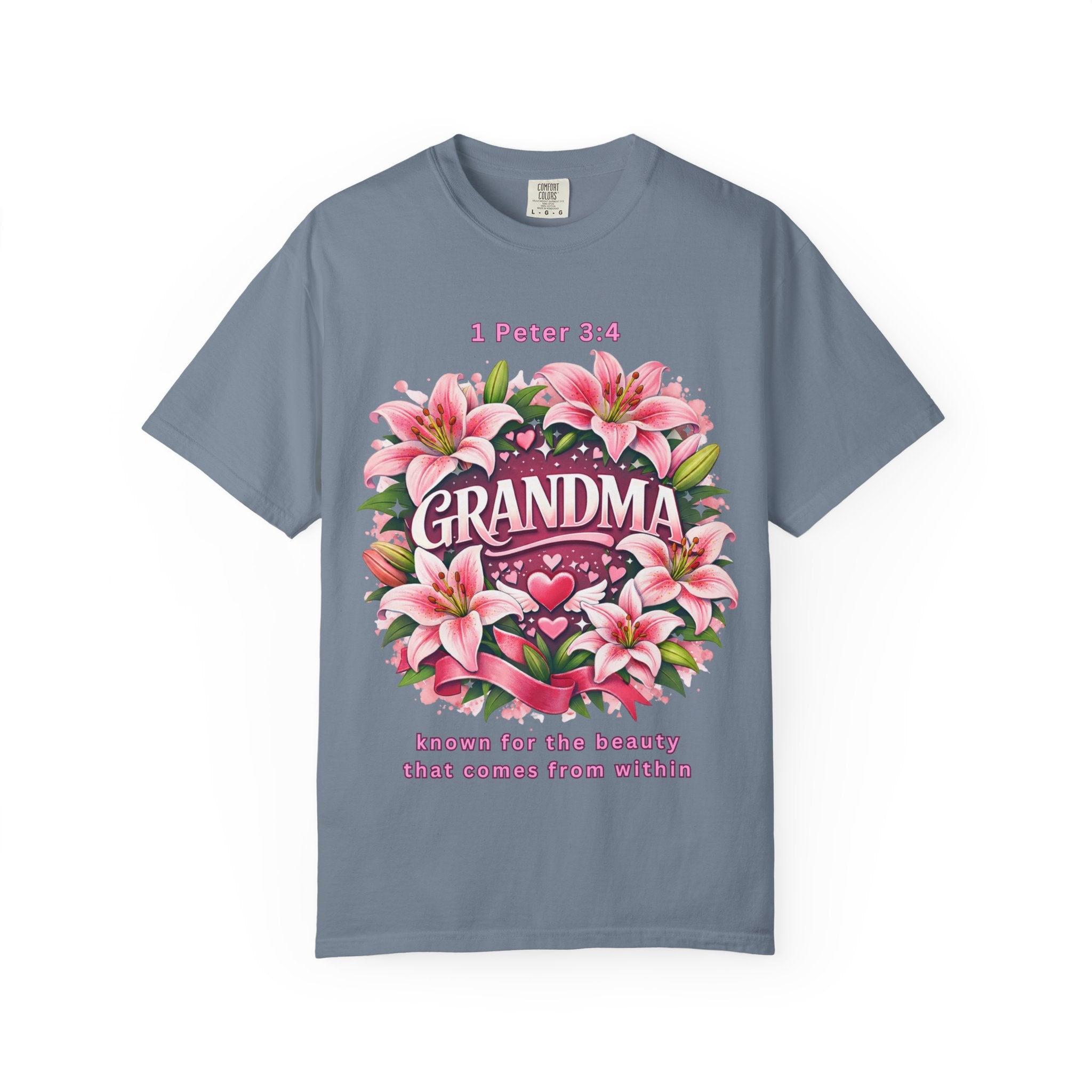 Known for the Beauty - GRANDMA - Garment-Dyed Unisex T-shirt