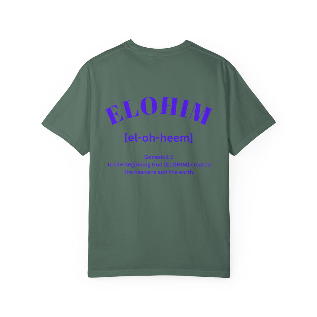 ELOHIM - Garment-Dyed Unisex T-shirt