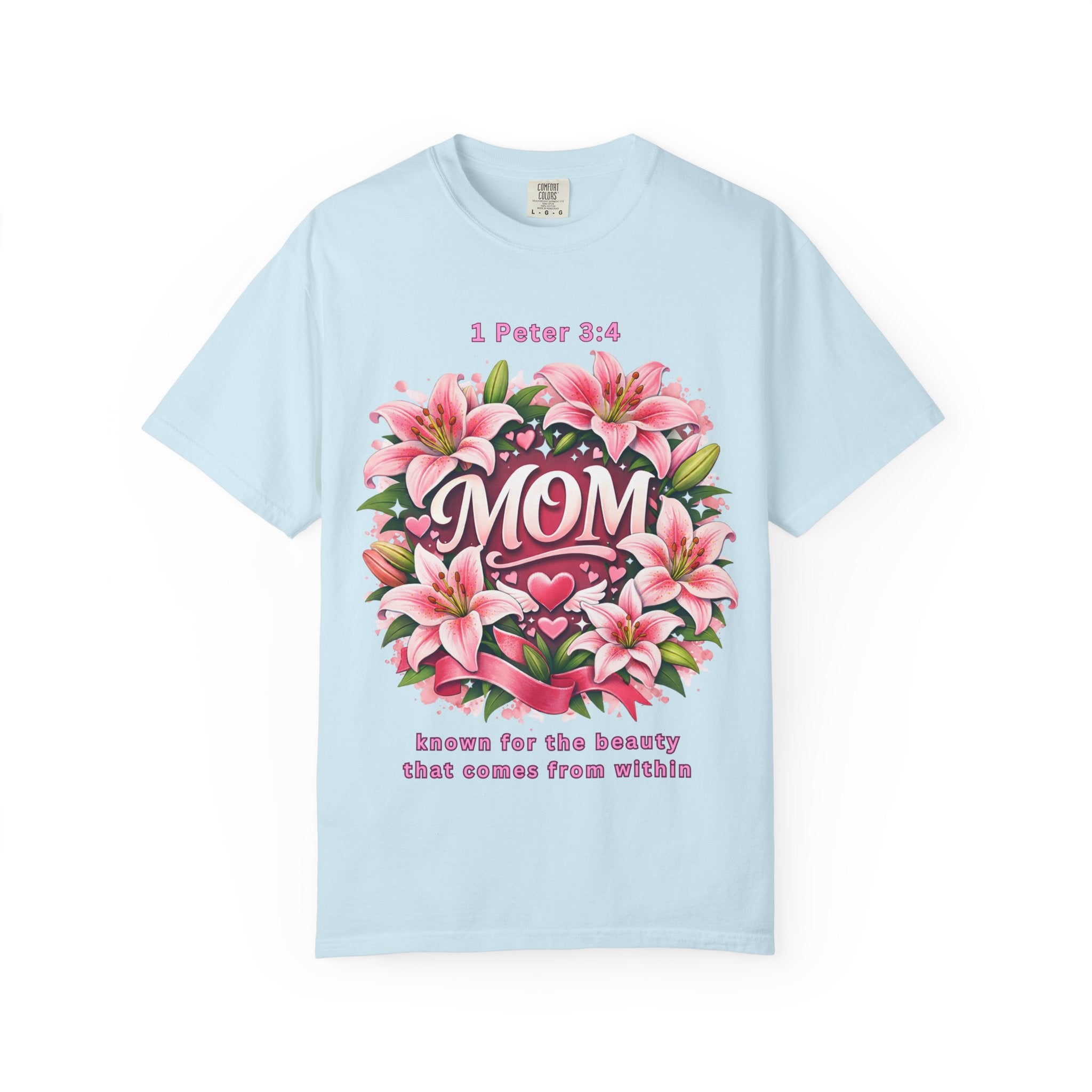 Known for the Beauty - MOM - Garment-Dyed Unisex T-shirt