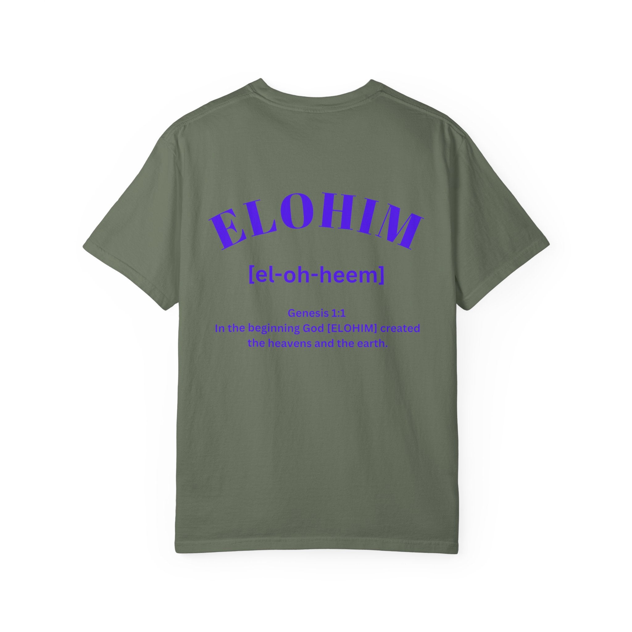 ELOHIM - Garment-Dyed Unisex T-shirt