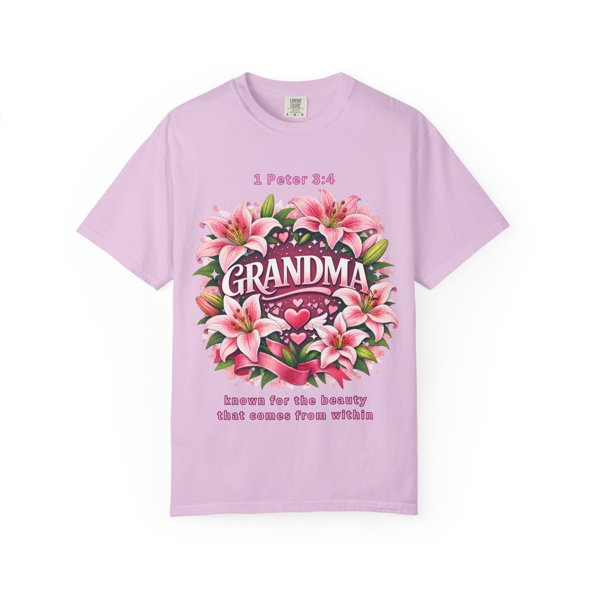 Known for the Beauty - GRANDMA - Garment-Dyed Unisex T-shirt