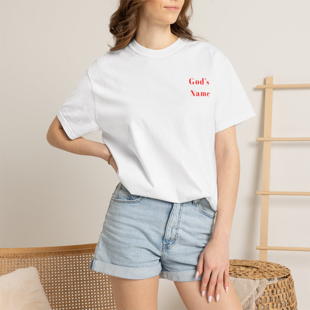 ADONAI - Garment-Dyed Unisex T-shirt