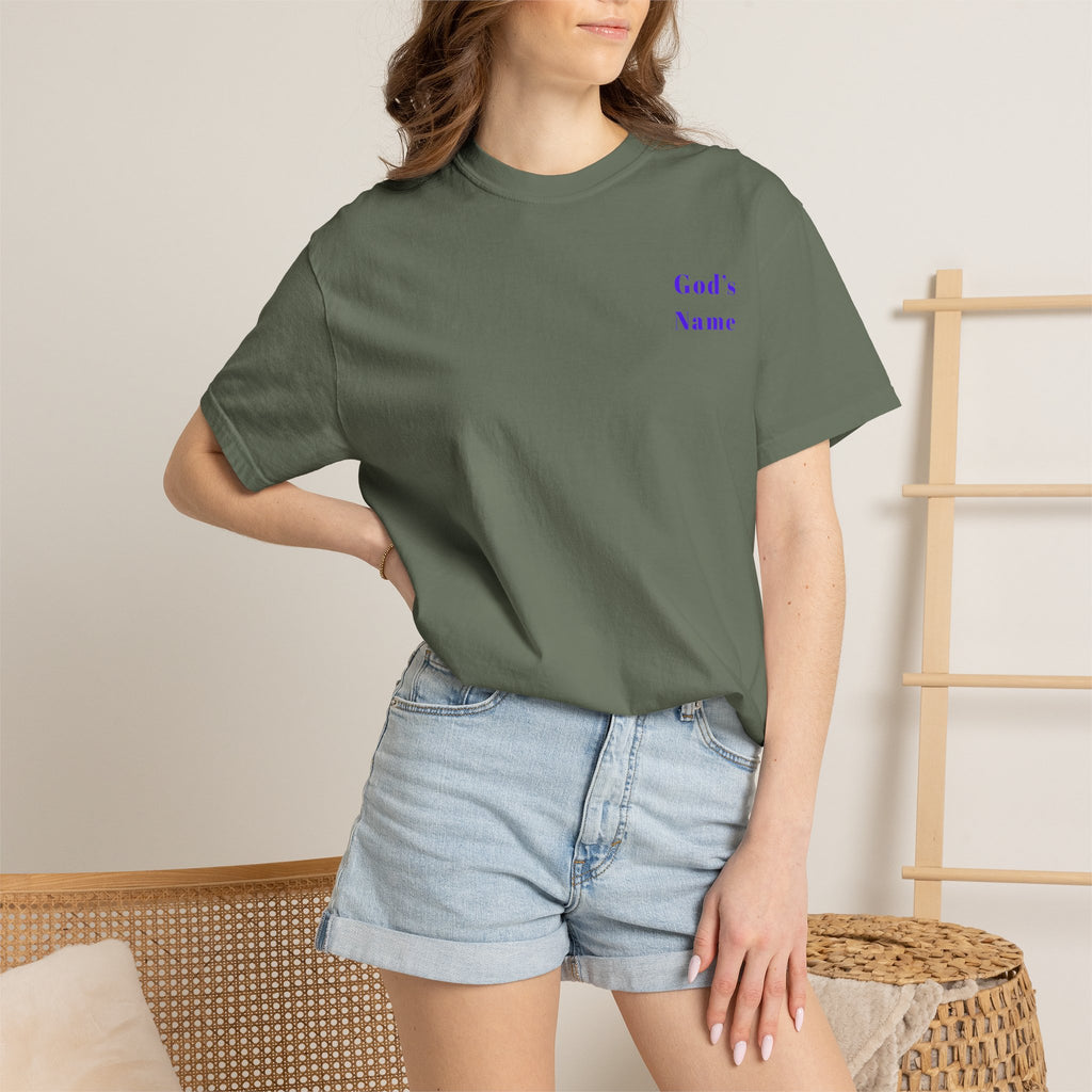 ELOHIM - Garment-Dyed Unisex T-shirt