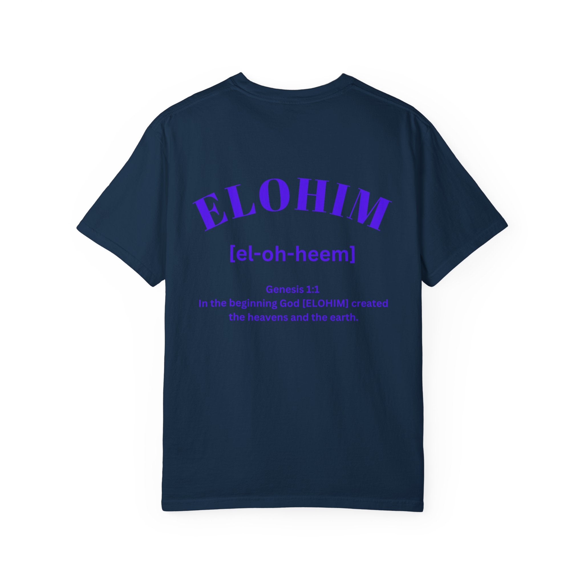 ELOHIM - Garment-Dyed Unisex T-shirt